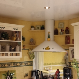 plafond tendu cuisine