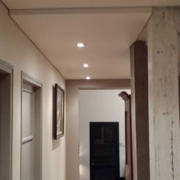 couloir décaissé