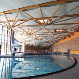 plafond acoustique piscine MIRIBEL