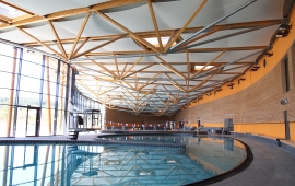 plafond acoustique piscine MIRIBEL