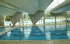 plafond piscine AIX LES BAINS