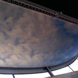 plafond imprimé Musée Rudel Palavas les Flots