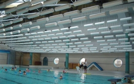 plafond acoustique piscine VOIRON