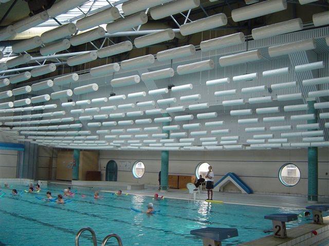 plafond acoustique piscine VOIRON